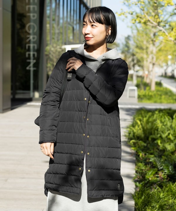 BEAMS HEART BEAMS HEART BEAMS HEART / French long down jacket