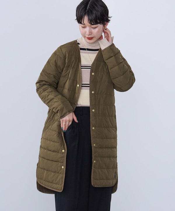 【BEAMS】 ビームス メンズ ロングダウン BEAMS HEART｜撥水 ロングダウンコート(S~M) | Rakuten Fashion