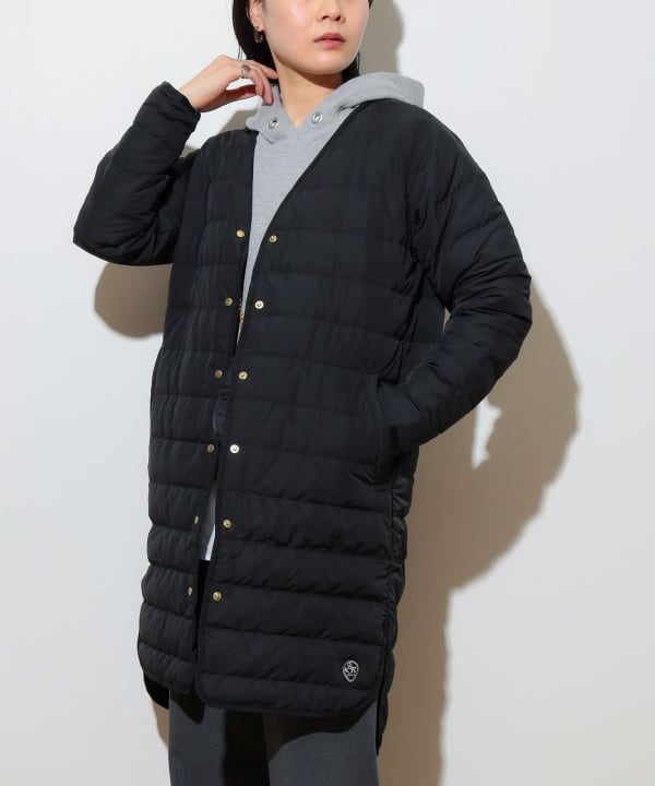 BEAMS HEART BEAMS HEART BEAMS HEART / French long down jacket 