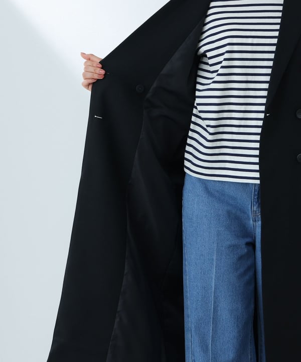 BEAMS HEART（ビームス ハート）ロングトレンチ ジレ（トップス