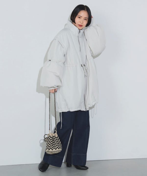 BEAMS HEART（ビームス ハート）2WAY ドロストコート（コート その他