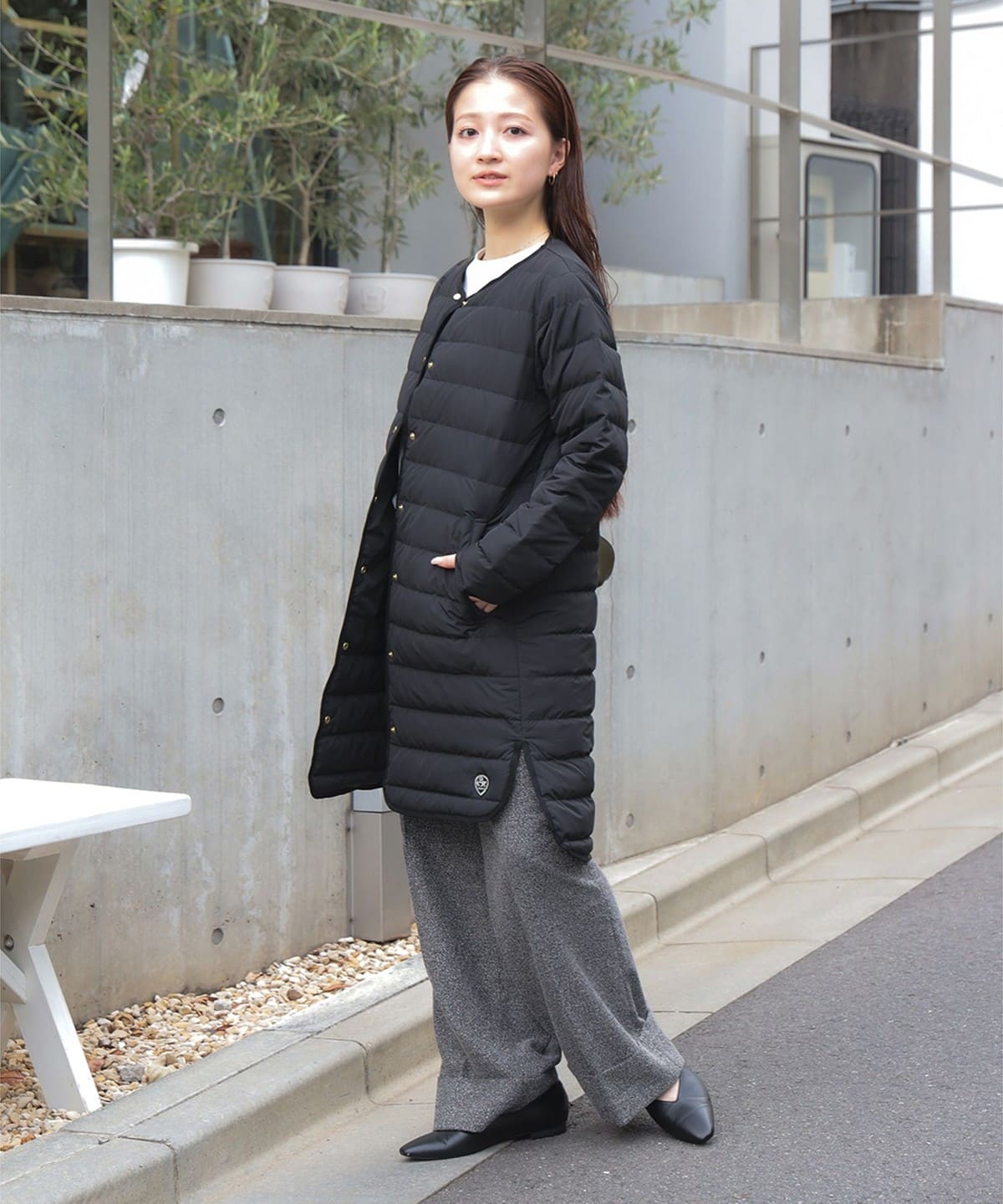 BEAMS HEART（ビームス ハート）フレンチ ダウン ロング（コート