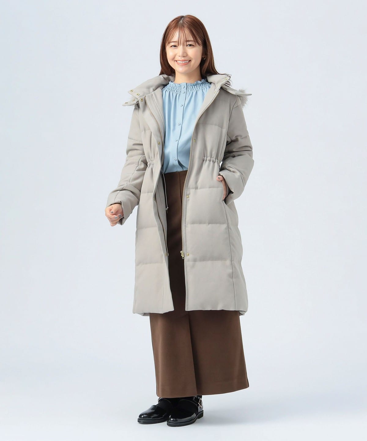 BEAMS HEART（ビームス ハート）撥水 ダウン ロングコート