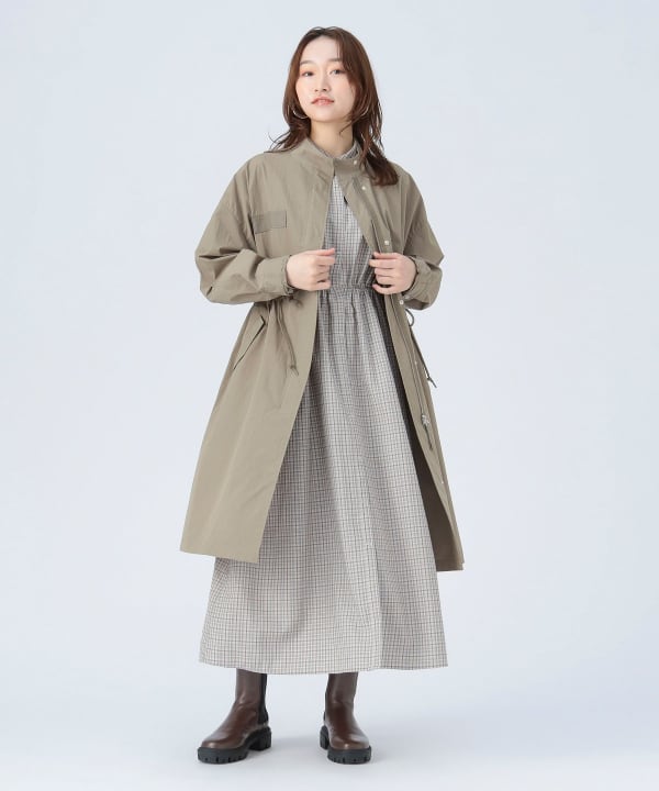 BEAMS HEART（ビームス ハート）撥水 ナイロン モッズ コート（コート