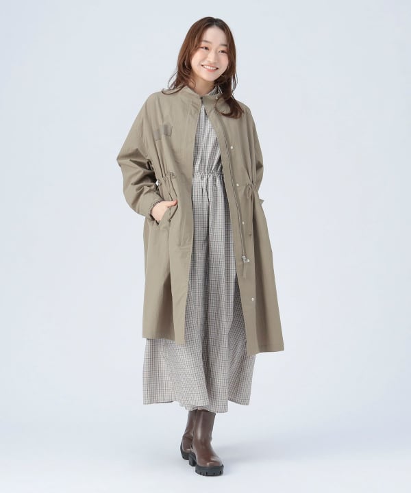 BEAMS HEART（ビームス ハート）撥水 ナイロン モッズ コート（コート