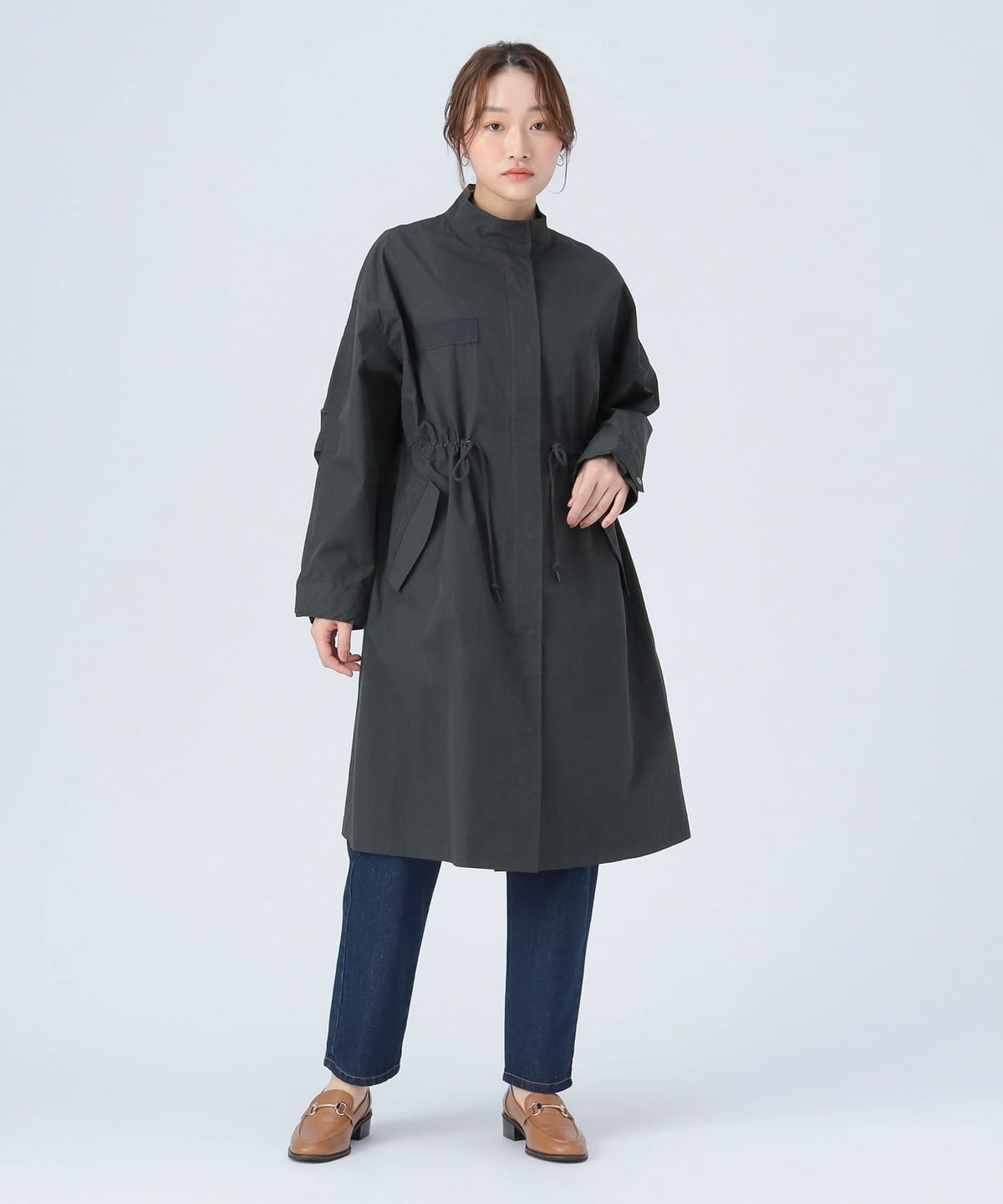 BEAMS HEART（ビームス ハート）撥水 ナイロン モッズ コート（コート