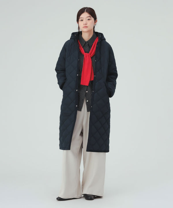 フード キルティング コート [H：171cm Size：M]