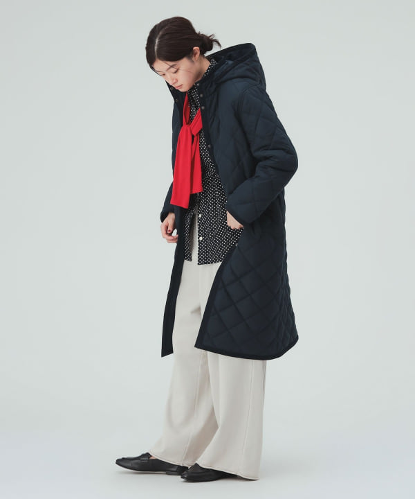 フード キルティング コート [H：171cm Size：M]