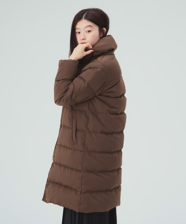 【10%OFFクーポン対象】河田フェザー ロング ダウンコート  [H：171cm Size：M]