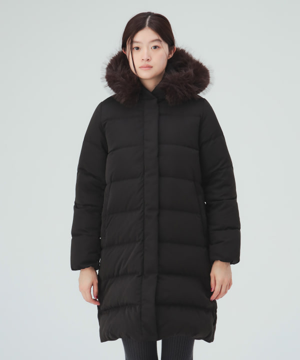 【10%OFFクーポン対象】河田フェザー ロング ダウンコート  [H：171cm Size：M]