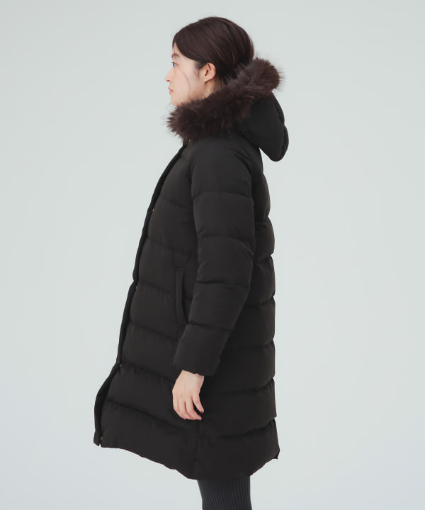 【10%OFFクーポン対象】河田フェザー ロング ダウンコート  [H：171cm Size：M]