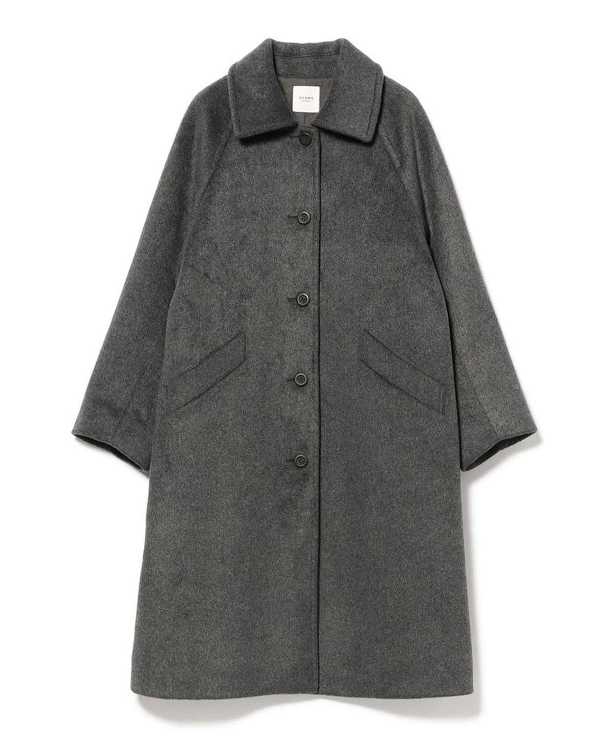 BEAMS HEART ベージュ ステンカラーコート XL　未使用 BEAMS HEART（ビームス ハート）ステンカラー ロングコート（コート