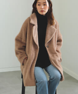BEAMS HEART / シャギー コクーンコート
