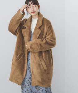 BEAMS HEART / シャギー コクーンコート