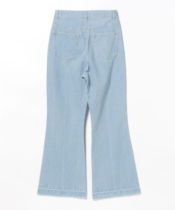 パンツ Heart hip flare denim ANDMARY】Heart hip flare denim