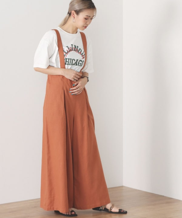 BEAMS HEART BEAMS HEART Outlet] BEAMS HEART / Linen blend pants