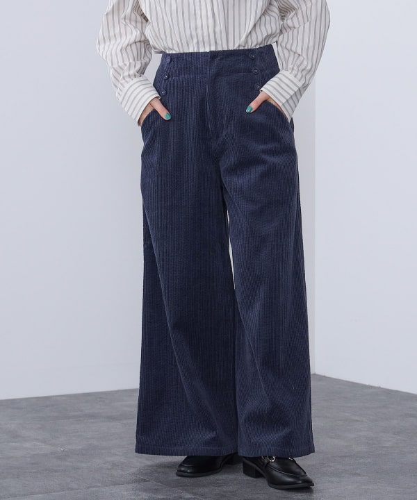 BEAMS HEART BEAMS HEART Side BEAMS HEART corduroy pants (casual