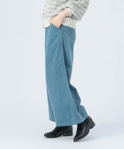 【+15%ポイントUP】サイドボタン コーデュロイパンツ（S～M）