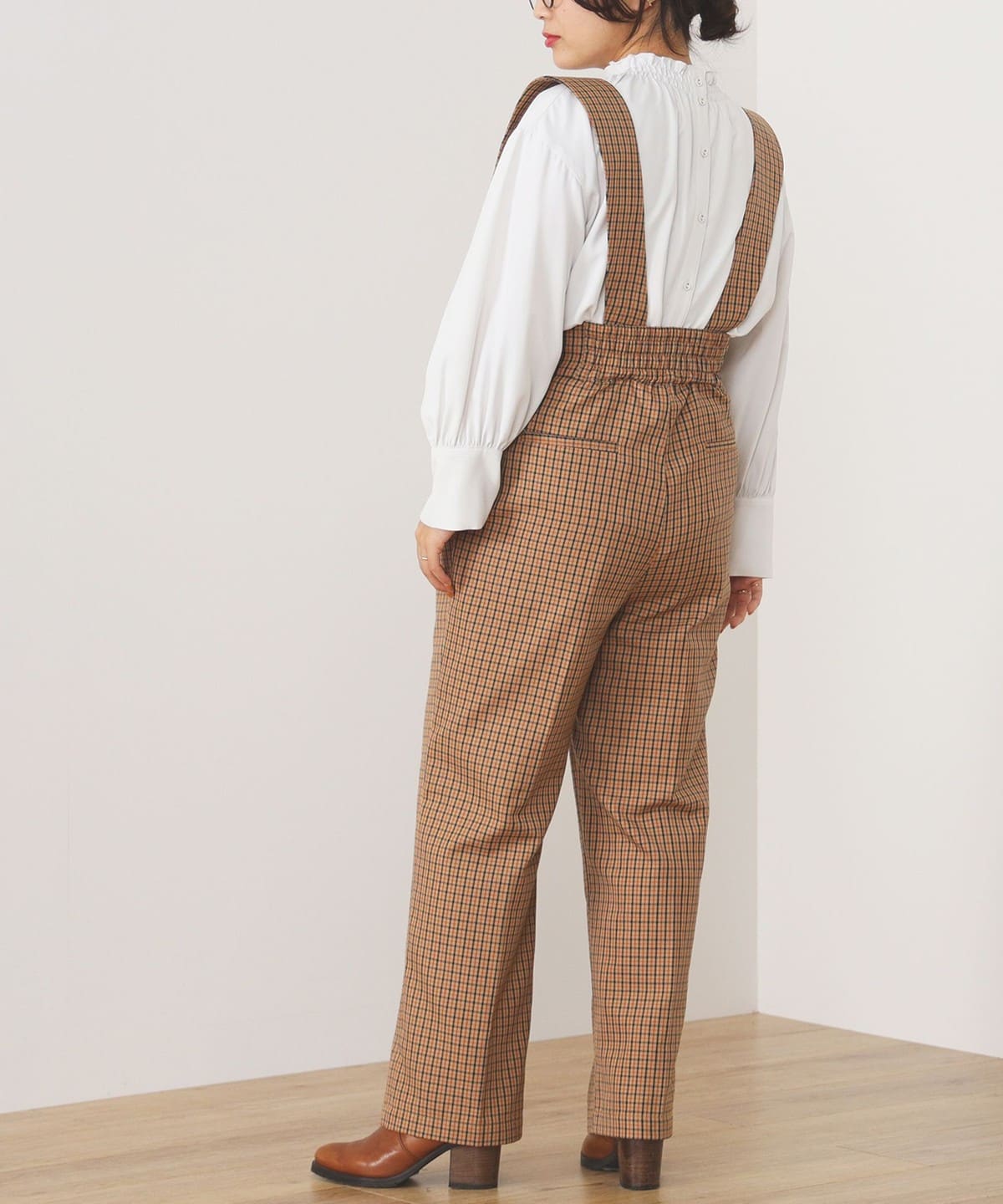 BEAMS HEART(ビームス ハート)サス付き ハイウエストパンツ BEAMS HEART(ビームス ハート)サス付き ハイウエストパンツ