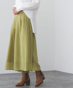 シフォンプリーツ パンツ