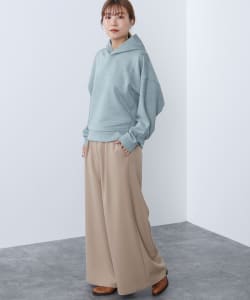 サスペンダー付き ハイウエストパンツ