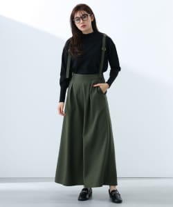 【TIME SALE商品】BEAMS HEART / 女裝 吊帶 高腰 長褲