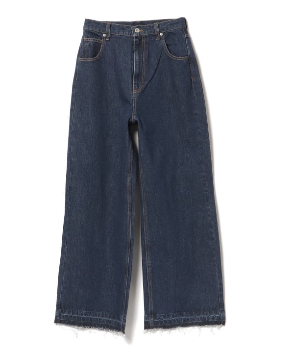 BEAMS HEART（ビームス ハート）カットオフ デニムパンツ（S～M