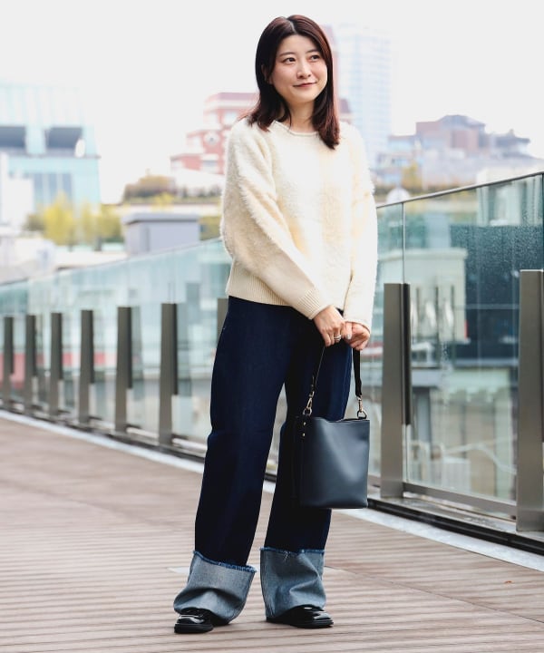 ANDMARY】Heart point denim
