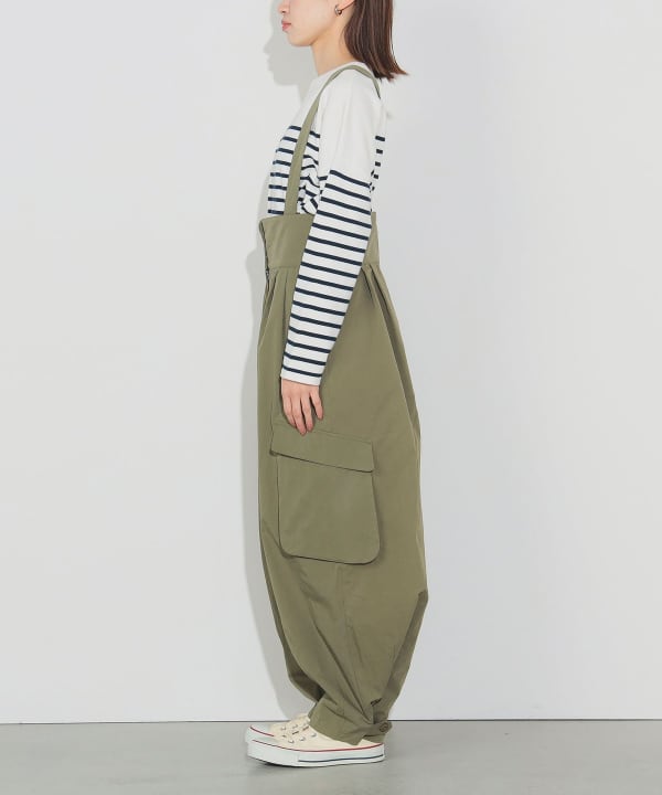 BEAMS HEART（ビームス ハート）サス付き バレル カーゴパンツ