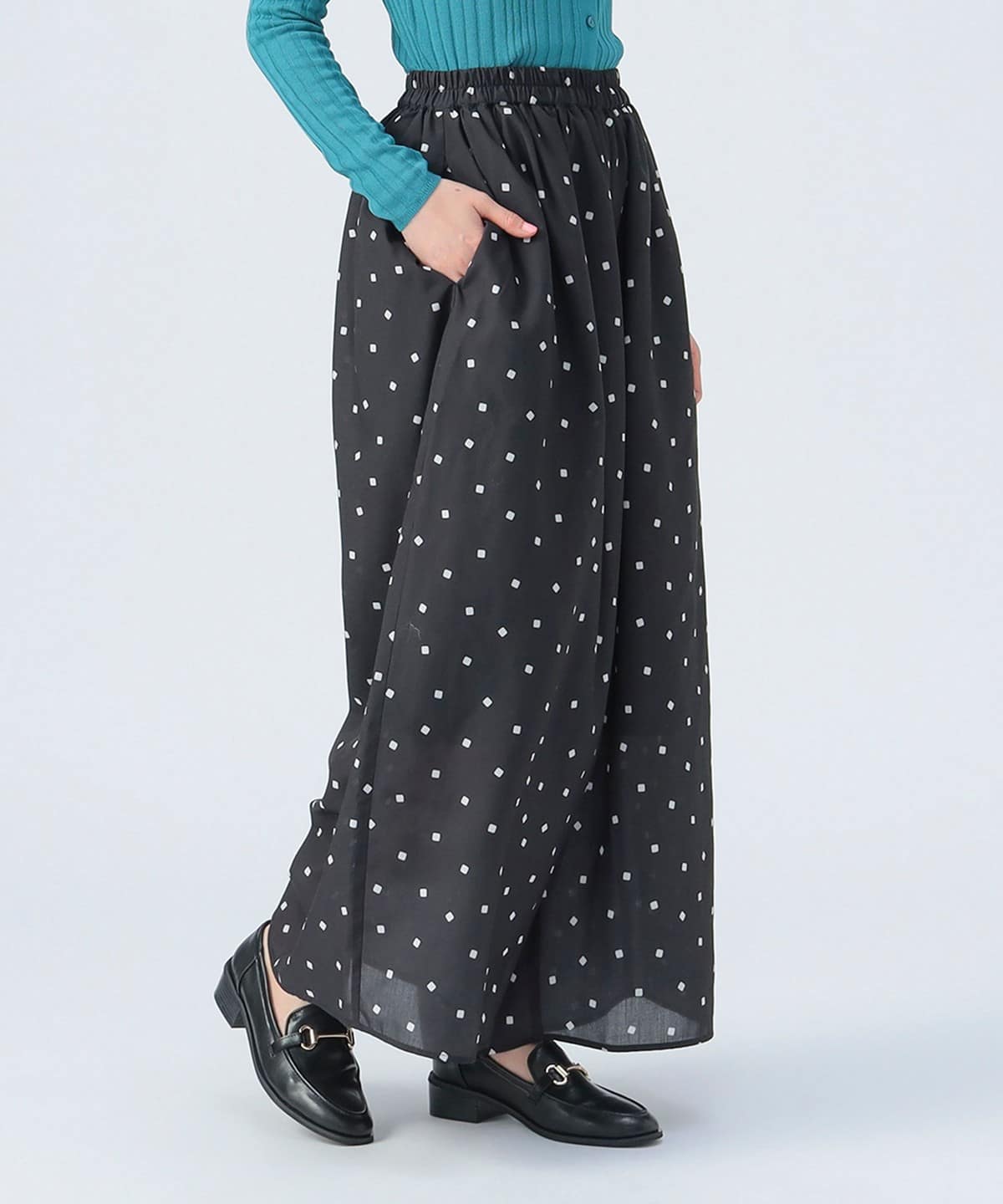 【6/5新規値下げ】スクエアドット ボイルパンツ パンツ WOMEN BLACK ONE SIZE 【6/5新規値下げ】スクエアドット ボイルパンツ パンツ WOMEN BLACK ONE SIZE