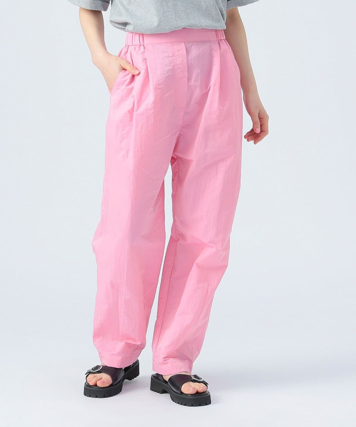 ナイロン バルーンパンツ パンツ WOMEN PINK ONE SIZE ナイロン バルーンパンツ パンツ WOMEN PINK ONE SIZE