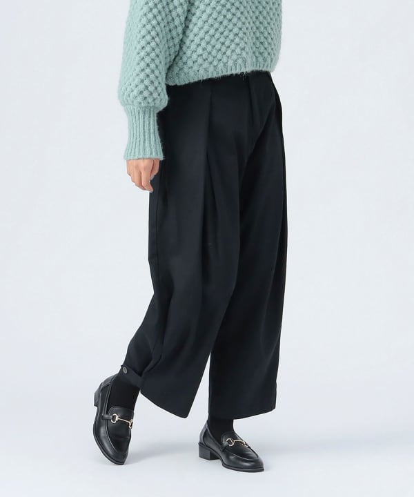 【美品】marka オーバータックパンツ BEAMS HEART（ビームス ハート）かさね タック パンツ（パンツ