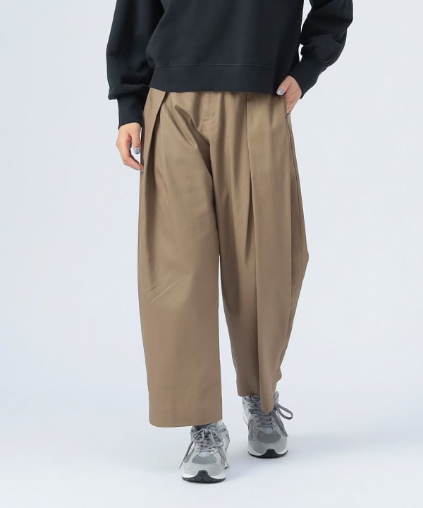 BEAMS HEART（ビームス ハート）かさね タック パンツ（パンツ