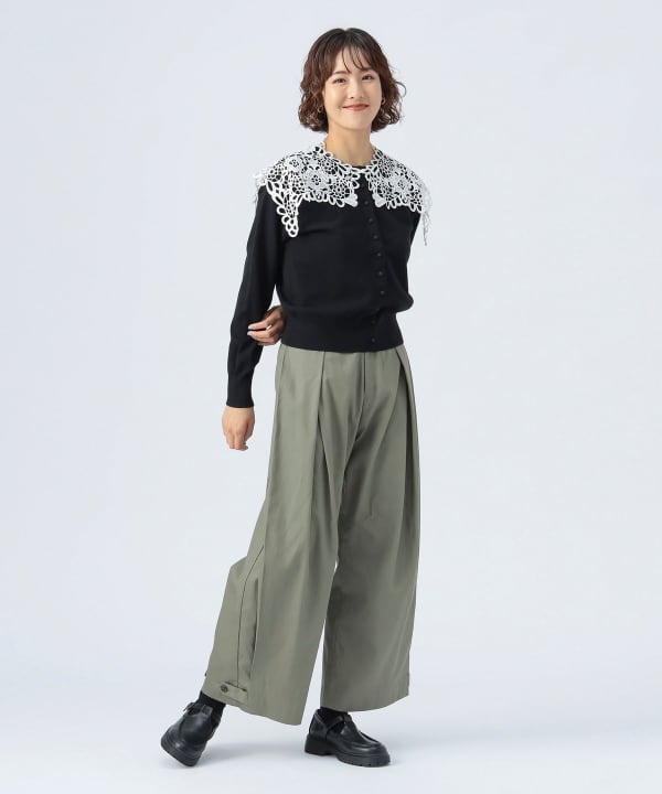 BEAMS HEART（ビームス ハート）かさね タック パンツ（パンツ