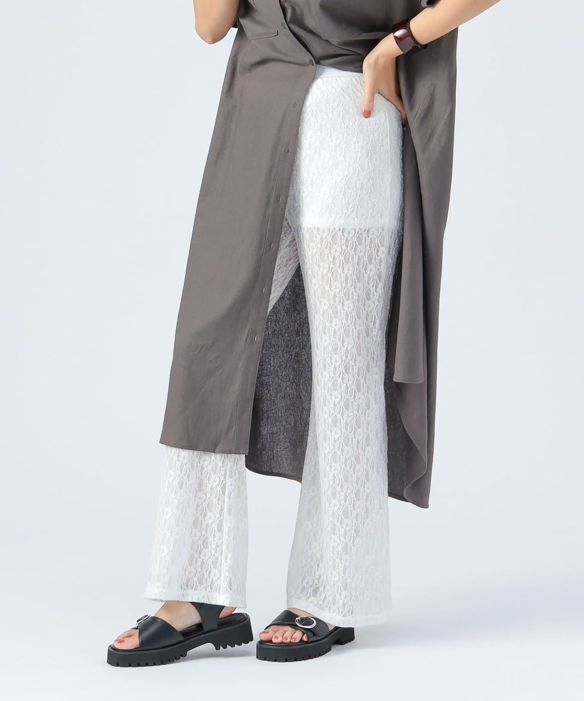 レース パンツ パンツ WOMEN OFF WHITE ONE SIZE レース パンツ パンツ WOMEN OFF WHITE ONE SIZE