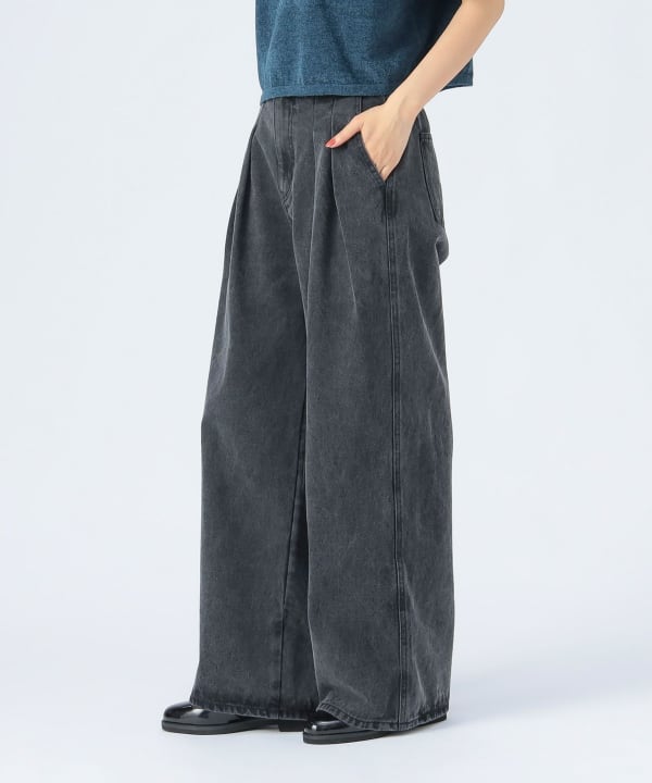 BEAMS HEART（ビームス ハート）2タック カラーパンツ（パンツ