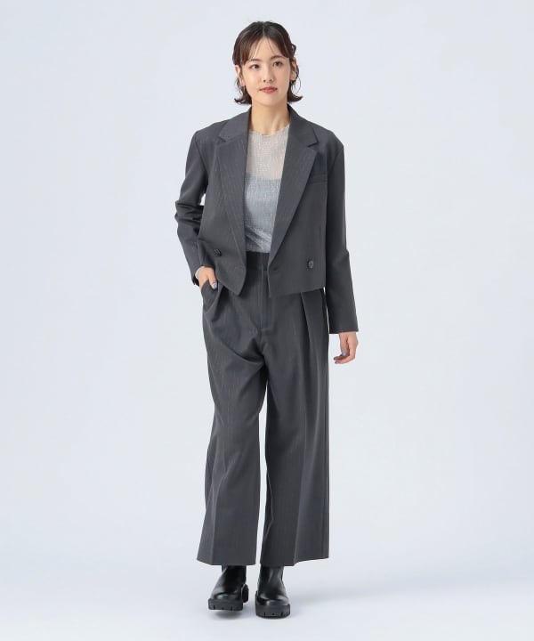 beams Heart ビームスハート　スラックス BEAMS HEART（ビームス ハート）【タイムセール】ウールサッカー