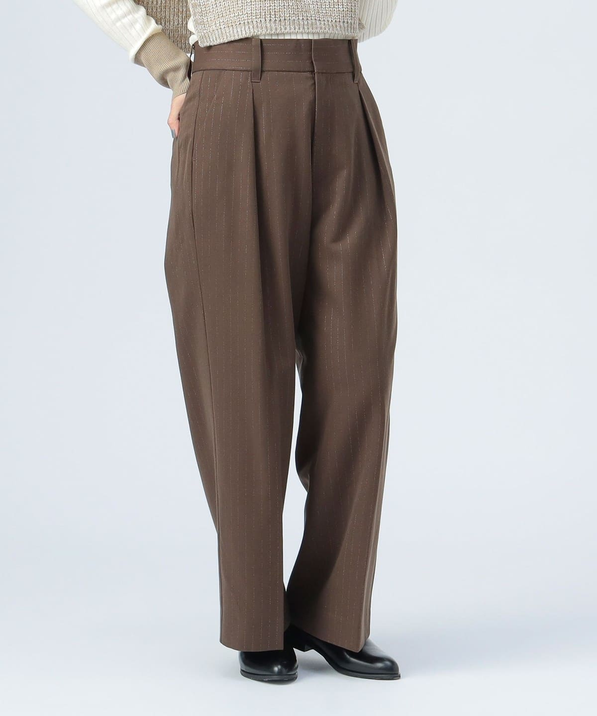 BEAMS HEART（ビームス ハート）ラメ ストライプ ローライズ