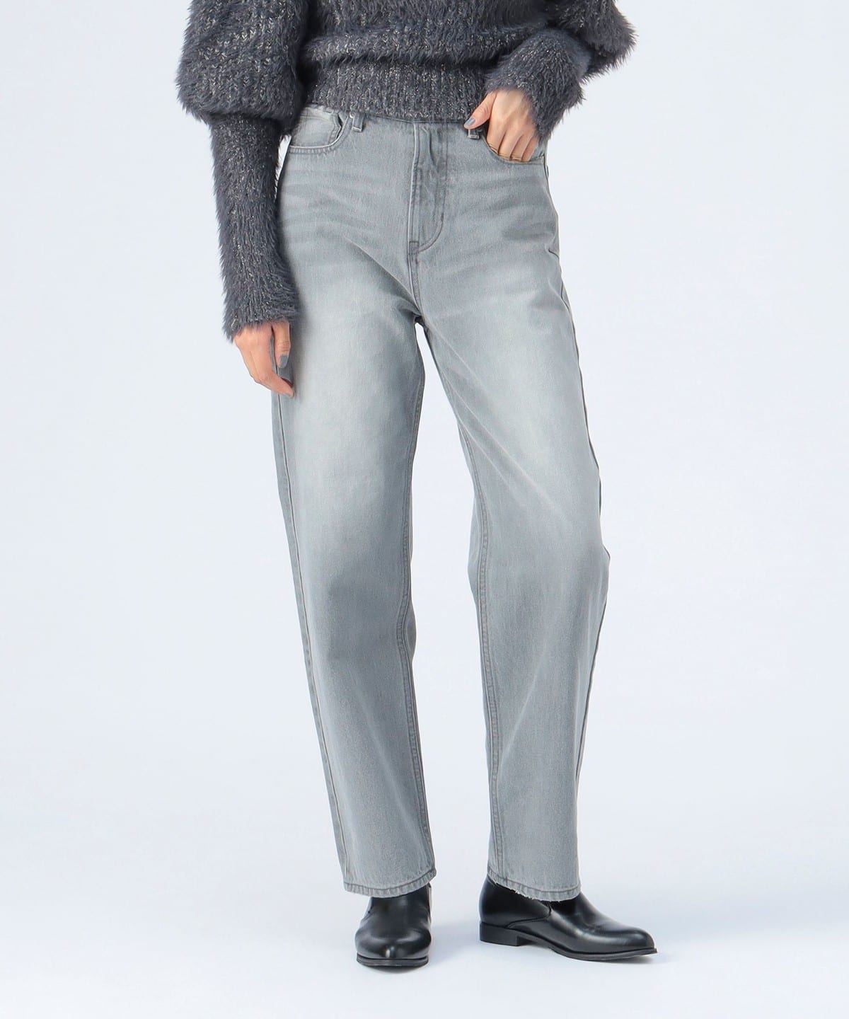 ベーシック デニムパンツ パンツ WOMEN BLACK S ベーシック デニムパンツ パンツ WOMEN BLACK S