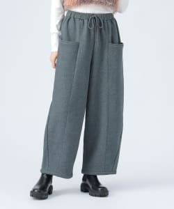 裏起毛 コクーン スウェット パンツ