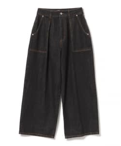 オーバー ワイド デニム パンツ