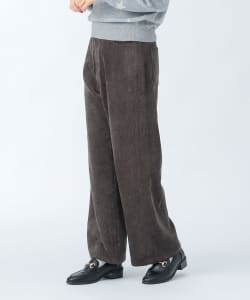コーデュロイ ストレート パンツ