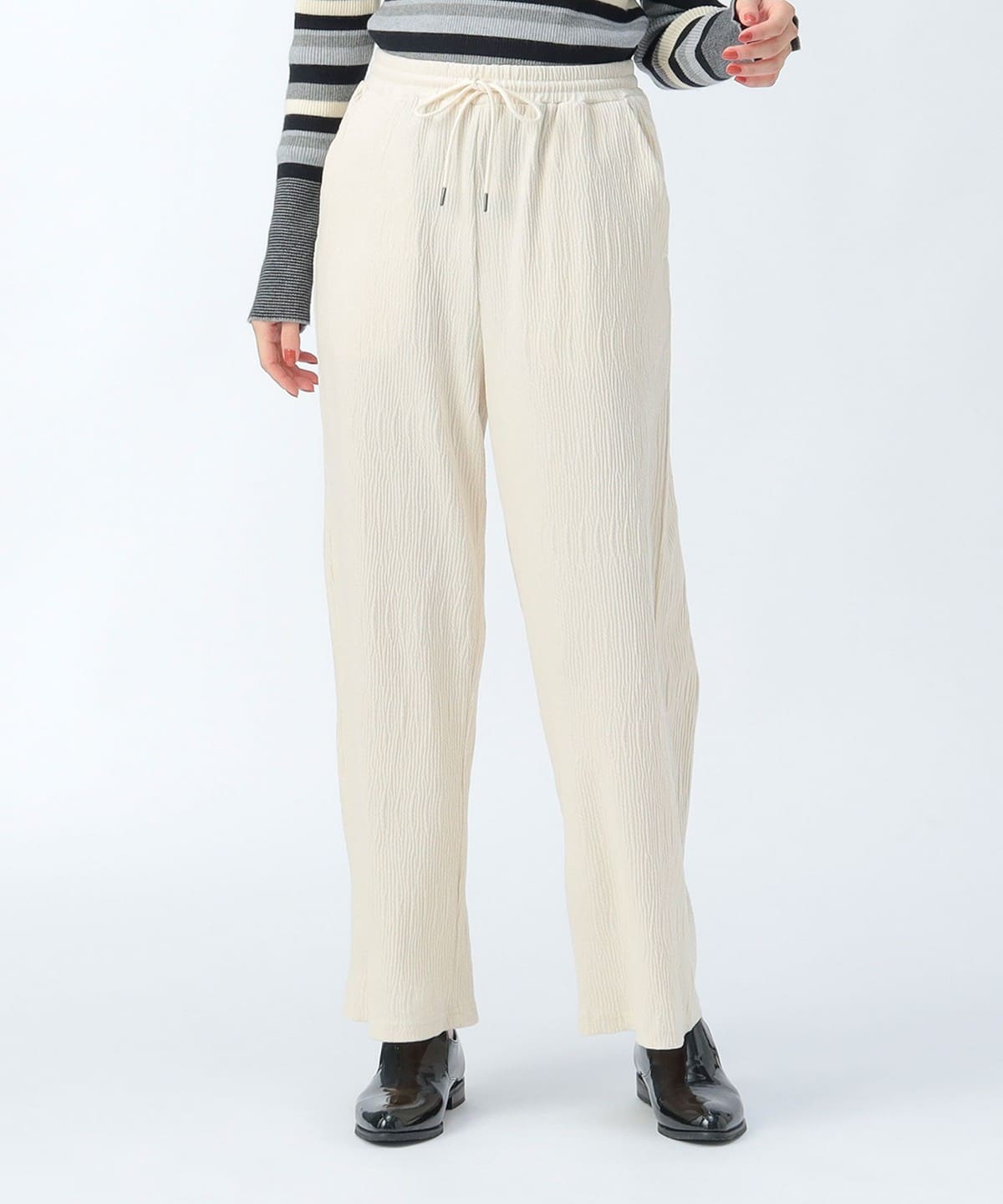 BEAMS HEART（ビームス ハート）楊柳 ベロア パンツ（パンツ