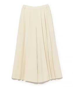 プリーツ デザイン パンツ