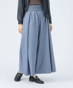 タック ワイドパンツ