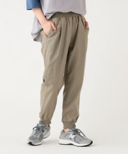 麻混 ジョグ パンツ