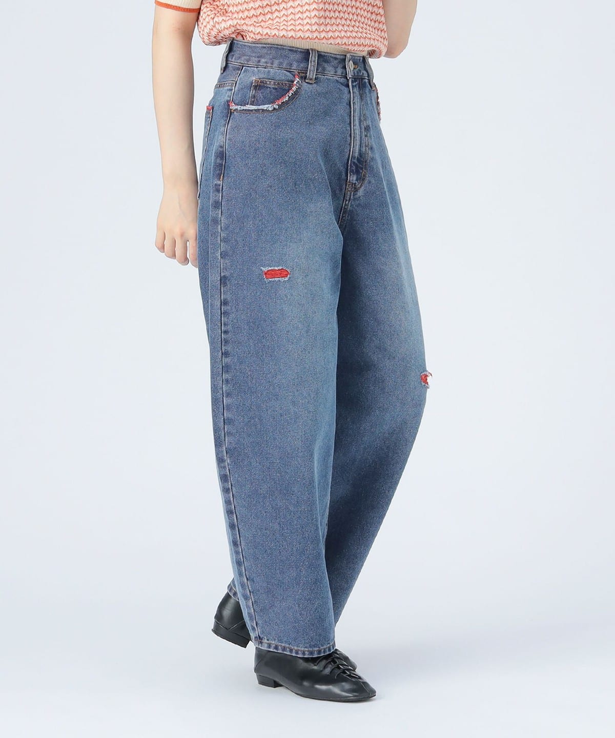 ぴーまんさん専用COZYWORLDWIDE ダメージデニム BEAMS HEART（ビームス ハート）【9/17値下げ】カラー ダメージ
