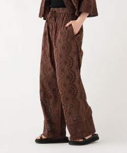 INDIA レースワイド パンツ（セットアップ対応）