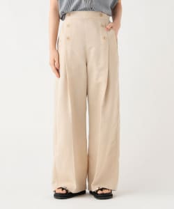 マリン タック ワイドパンツ