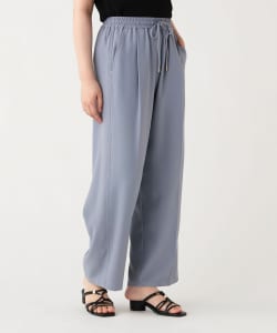 バックサテン ドロスト パンツ